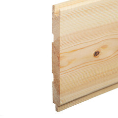 Вагонка хвоя Штиль сорт АВ 14х120х3000 мм S раб.=2,352 кв.м - фото 2