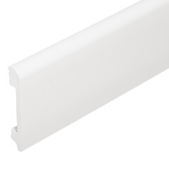 Изображение товара Плинтус экополимер Солид 80х13х2000 мм белый (1 UHD 05/80)