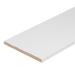 Доборная планка Smart 150х10х2100 мм ПВХ белая (1 шт.) - фото 1