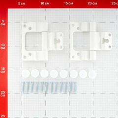Коробка дверная Smart 70х28х2100 мм (1000 мм) ПВХ белая с петлями (2,5 шт.) - фото 4