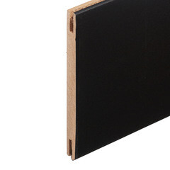 Доборная планка телескопическая Ставерн 120х10х2070 мм ПВХ эмалит софт блэк (1 шт.) - фото 2