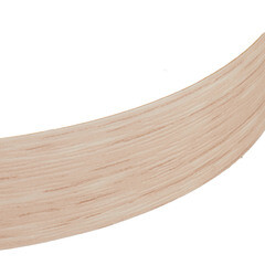 Лента кромочная 16 мм меламин с клеем дуб белый (5 м) - фото 3