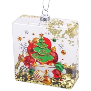 Новогоднее подвесное украшение Фляжка Стильный Новый Год Собственная разработка (НУ-3313)