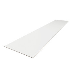 Панель стеновая ДСП для кухни 3000х600х4,5 мм 1111/s white - фото 4