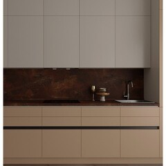 Панель стеновая ДСП для кухни 3000х600х4,5 мм 2326/r vintage - фото 3