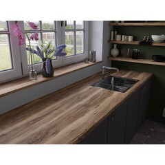 Столешница indian rosewood 3247/P 3000х600х40 мм ДСП Slotex - фото 4