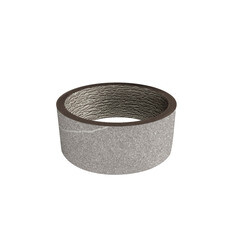 Изображение товара Лента кромочная для столешниц 45x3050 мм grey granite 5035/Q пластик с клеем Slotex