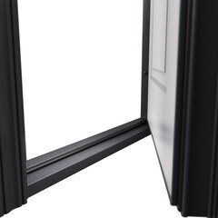 Дверь входная Torex Профи правая букле графит - кт белый 860х2050 мм - фото 12