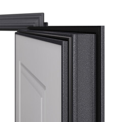 Дверь входная Torex Профи правая букле графит - кт белый 860х2050 мм - фото 4