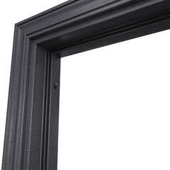 Дверь входная Torex Профи правая букле графит - кт белый 860х2050 мм - фото 6