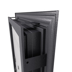 Дверь входная Torex Профи левая букле графит - кт белый 950х2050 мм - фото 11