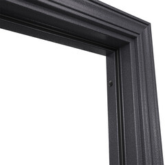 Дверь входная Torex Профи левая букле графит - кт белый 950х2050 мм - фото 6