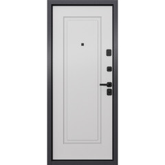 Дверь входная Torex Профи правая букле графит - кт белый 950х2050 мм - фото 4