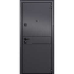 Дверь входная Torex Профи правая букле графит - кт белый 950х2050 мм - фото 17