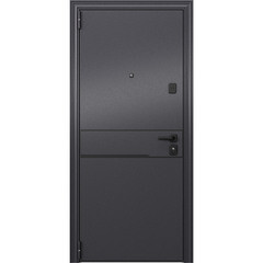 Дверь входная Torex Профи левая букле графит - кт белый 950х2050 мм - фото 18