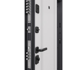 Дверь входная Torex Профи левая букле графит - кт белый 950х2050 мм - фото 14