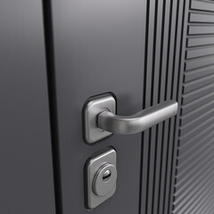 Дверь входная Torex Профи Скай-У правая оскуро - бьянко с зеркалом 950х2050 мм - фото 7