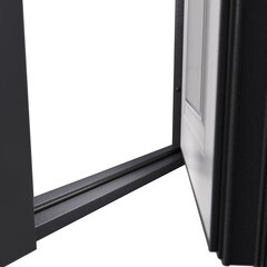 Дверь входная Torex Профи Скай-У правая оскуро - бьянко с зеркалом 950х2050 мм - фото 4