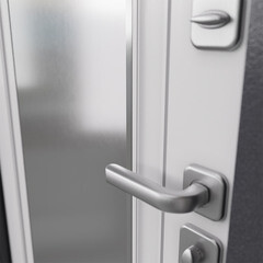 Дверь входная Torex Профи Скай-У правая оскуро - бьянко с зеркалом 950х2050 мм - фото 2