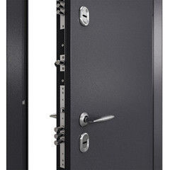 Дверь входная с терморазрывом Torex Роял Техно правая букле графит - астана табачный 950х2050 мм - фото 4