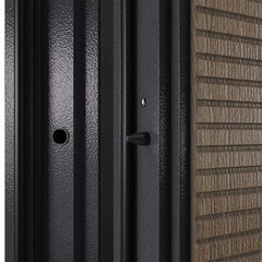 Дверь входная с терморазрывом Torex Роял Техно правая букле графит - астана табачный 880х2050 мм - фото 4