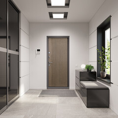 Дверь входная с терморазрывом Torex Роял Техно левая букле графит - астана табачный 950х2050 мм - фото 16