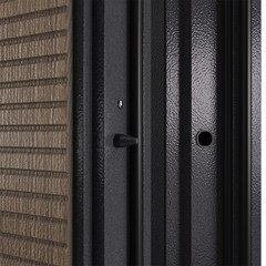 Дверь входная с терморазрывом Torex Роял Техно левая букле графит - астана табачный 880х2050 мм - фото 2