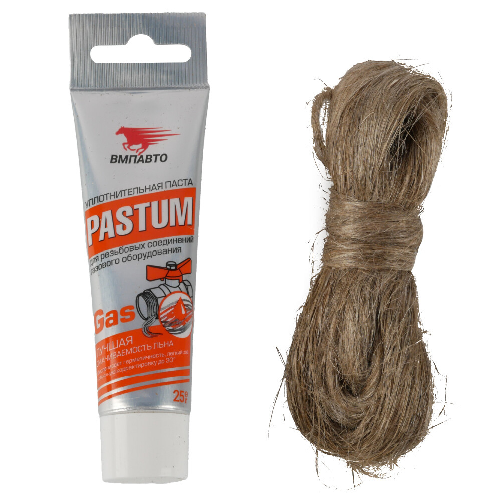 Изображение товара Комплект монтажный ВМПАВТО Pastum gas для газа 25 г герметизация и защита