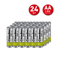 Изображение товара Аккумулятор Camelion АА пальчиковый HR6 1,2 В Ni-Cd 1000 мАч (24 шт.) (NC-AA1000BP2)