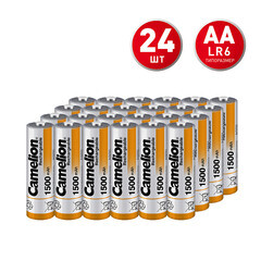 Изображение товара Аккумулятор Camelion АА пальчиковый HR6 1,2 В Ni-MH 1500 мАч (24 шт.) (NH-AA1500BP2)