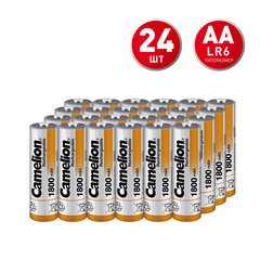 Изображение товара Аккумулятор Camelion АА пальчиковый HR6 1,2 В Ni-MH 1800 мАч (24 шт.) (NH-AA1800BP2)