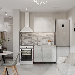 Фасад для ящика atelier светлый 446х116х18 мм - фото 4