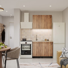 Фасад для шкафа дуб табачный craft 596х536х18 мм - фото 2