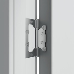 Дверь межкомнатная Urban V вертикаль 600х2000 мм ПВХ эмалекс белая глухая с замком и петлями - фото 6