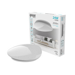 Светильник светодиодный накладной Gauss Basic Space 4000К 24 Вт 15 кв.м белый IP20 (995438224) - фото 7