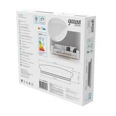 Светильник светодиодный накладной Gauss Basic Space 4000К 24 Вт 15 кв.м белый IP20 (995438224) - фото 3