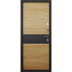 Дверь входная Torex Крафт Форест правая черный шелк - дуб янтарь 860х2050 мм - фото 17