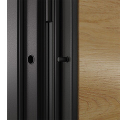 Дверь входная Torex Крафт Форест правая черный шелк - дуб янтарь 860х2050 мм - фото 10