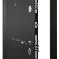 Дверь входная Torex Крафт Форест левая черный шелк - дуб янтарь 860х2050 мм - фото 13