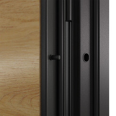 Дверь входная Torex Крафт Форест левая черный шелк - дуб янтарь 860х2050 мм - фото 11