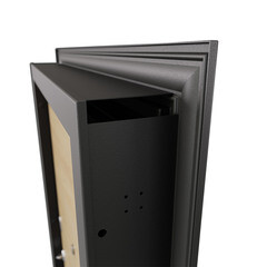 Дверь входная Torex Крафт Форест левая черный шелк - дуб янтарь 860х2050 мм - фото 5