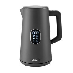 Электрический чайник Kitfort КТ-6115-2 1,5 л серый - фото 1