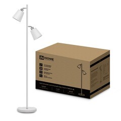Торшер IN HOME Е27 120 Вт белый IP20 (4690612049632) - фото 7