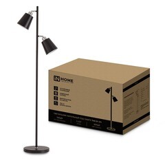 Торшер IN HOME Е27 120 Вт черный IP20 (4690612049625) - фото 3