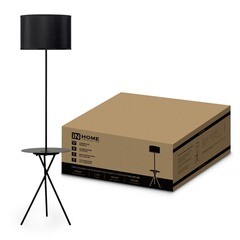 Торшер IN HOME Е27 60 Вт черный IP20 (4690612049649) - фото 5