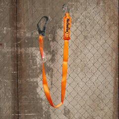 Строп страховочный Delta Plus AN203 лента с амортизатором 2 м оранжевый (AN203200ZD) - фото 2