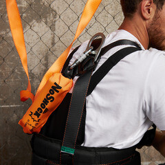 Страховочная система Delta Plus лента с индикатором падения черная (HAR24HXX) - фото 8