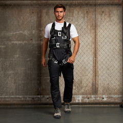 Страховочная система Delta Plus лента с индикатором падения черная (HAR24HXX) - фото 15