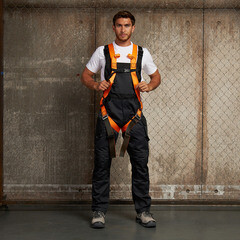 Комплект для защиты от падений Delta Plus (ELARA280) Elara ленточный 2 м оранжевый - фото 11