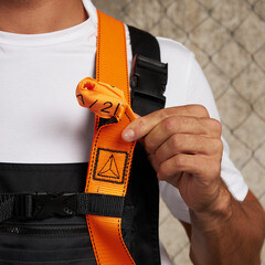 Комплект для защиты от падений Delta Plus (ELARA280) Elara ленточный 2 м оранжевый - фото 2